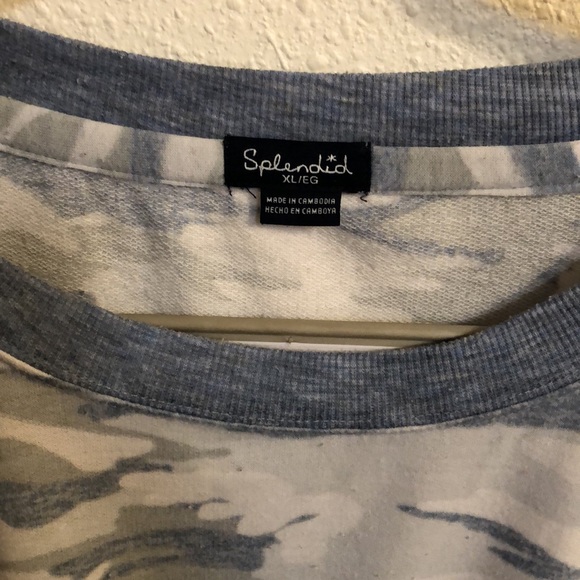 Splendid Sweatshirt light camo - Picture 2 of 5